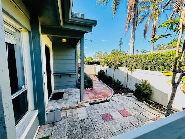 2607 29th Ave W, Bradenton, FL 34205 - fenced backyard featuring a patio