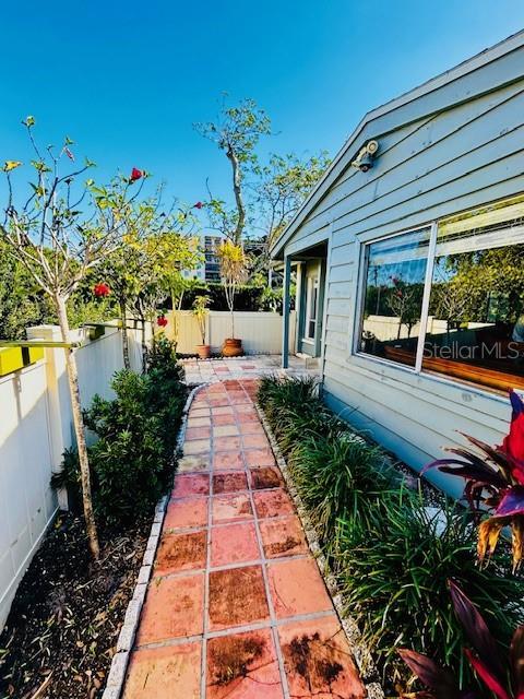 2607 29th Ave W, Bradenton, FL 34205 - fenced backyard with a patio