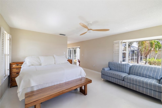 2807 Coral Way, Punta Gorda, FL 33950 - bedroom featuring ceiling fan