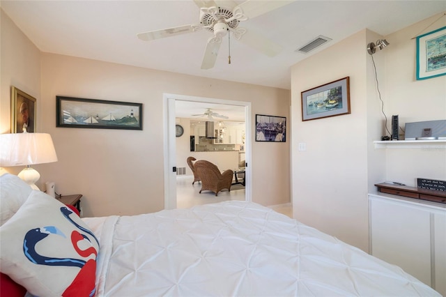 2807 Coral Way, Punta Gorda, FL 33950 - bedroom with ceiling fan