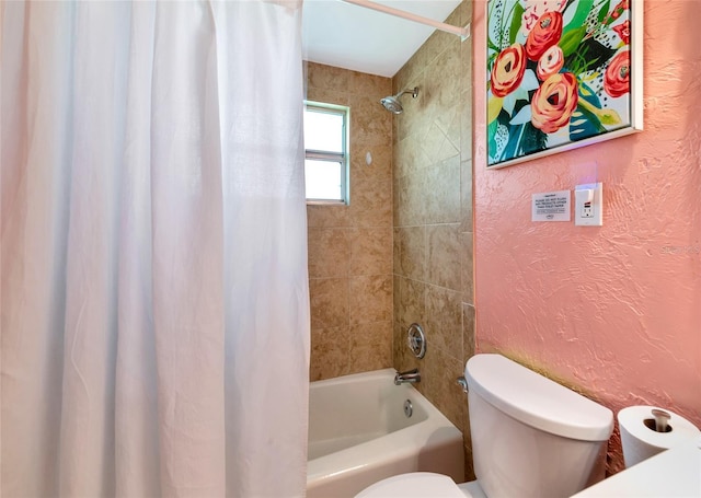 5948 Mirror Lake Rd, Sarasota, FL 34238 - bathroom with shower / tub combo and a textured wall