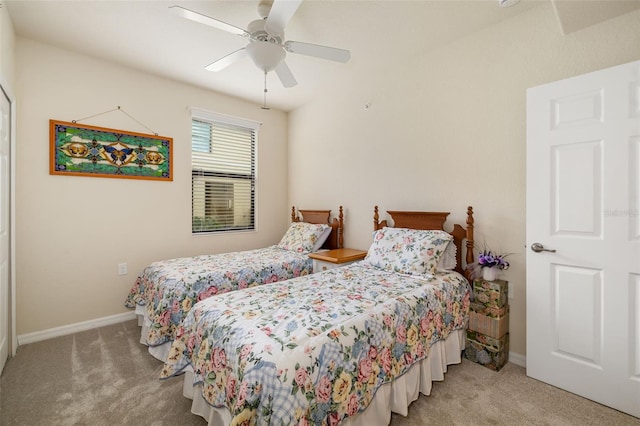 6923 Grand Estuary Trl Unit 101, Bradenton, FL 34212 - bedroom featuring carpet and a ceiling fan