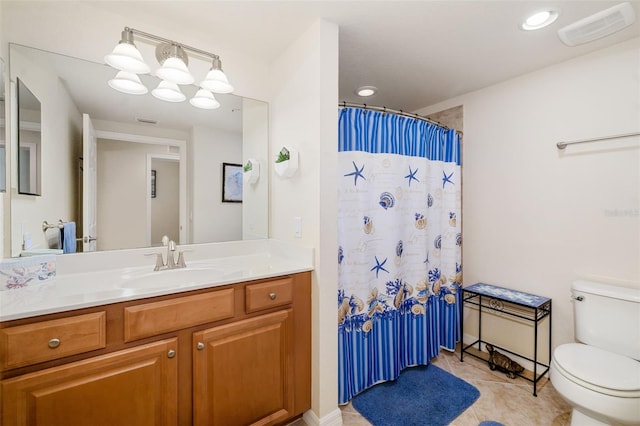 6923 Grand Estuary Trl Unit 101, Bradenton, FL 34212 - full bathroom featuring vanity, tile patterned floors, and a shower with shower curtain