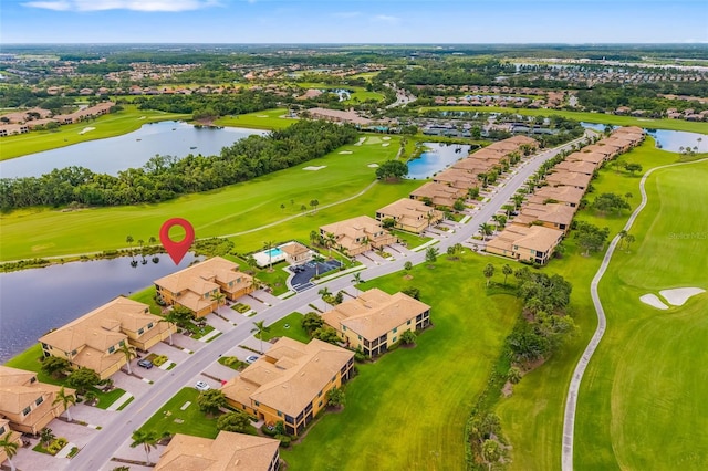 6923 Grand Estuary Trl Unit 101, Bradenton, FL 34212 - aerial view of residential area with a large body of water and a local golf course