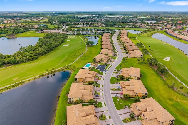6923 Grand Estuary Trl Unit 101, Bradenton, FL 34212 - aerial view of residential area with a golf club and a large body of water
