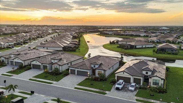 15344 Serene Shores Loop, Lakewood Ranch, FL 34211 - aerial view of residential area featuring a nearby body of water