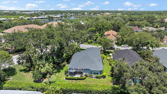 5508 Whitehead St, Bradenton, FL 34203 - aerial view of property and surrounding area featuring nearby suburban area
