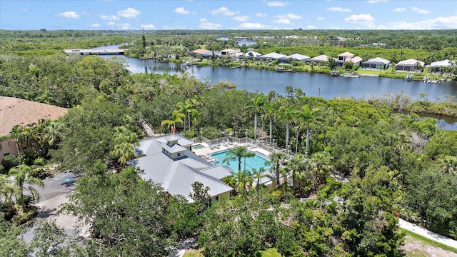 5508 Whitehead St, Bradenton, FL 34203 - drone / aerial view of a large body of water