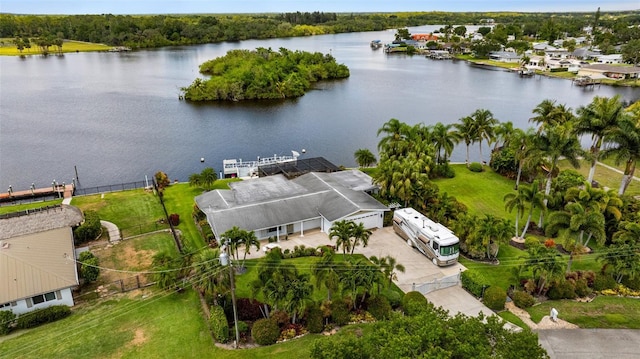 14544 Riverside Dr, Fort Myers, FL 33905 - bird's eye view of a nearby body of water