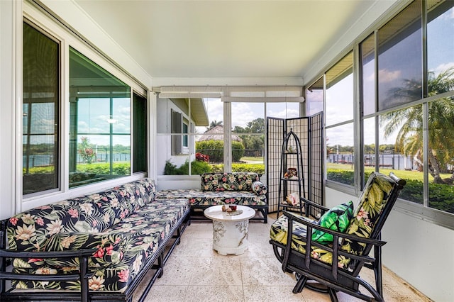 14544 Riverside Dr, Fort Myers, FL 33905 - sunroom / solarium with an outdoor hangout area