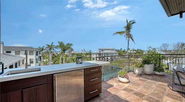 795 Marbury Ln, Longboat Key, FL 34228 - view of patio / terrace with an outdoor bar