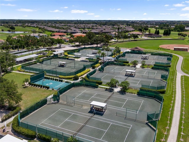305 Siena Vista Pl, Sun City Center, FL 33573 - drone / aerial view of a large body of water