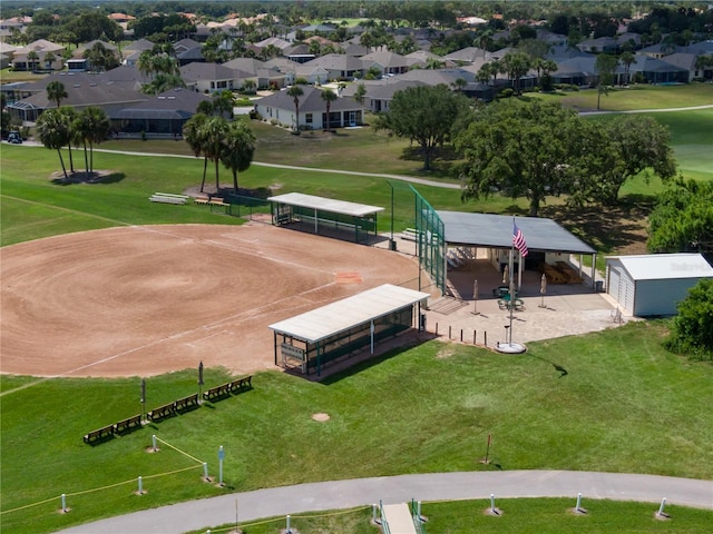 305 Siena Vista Pl, Sun City Center, FL 33573 - aerial perspective of suburban area