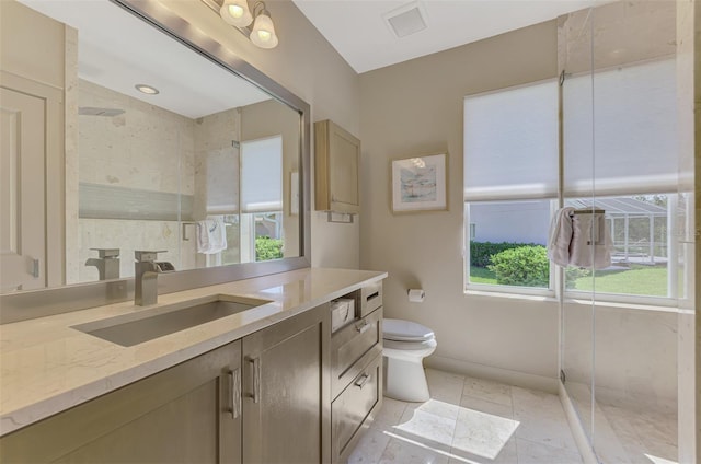 7302 Dunes Ct, Bradenton, FL 34202 - bathroom with vanity and a shower