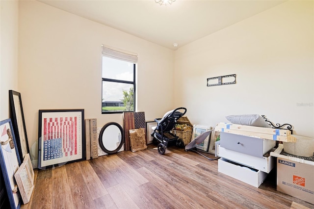 16630 Willow Point Ct, Alva, FL 33920 - empty room with wood finished floors