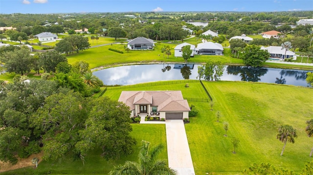 16630 Willow Point Ct, Alva, FL 33920 - view from above of property featuring a nearby body of water and a tree filled landscape