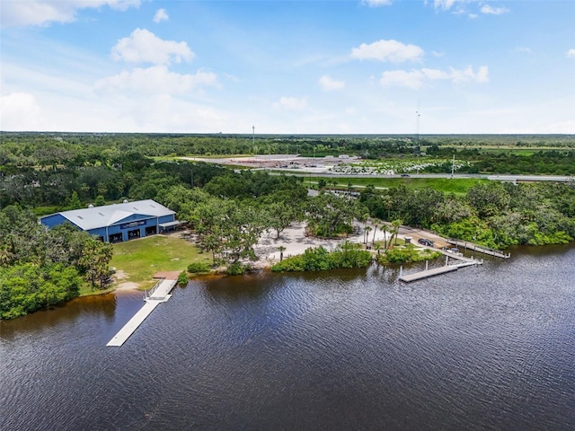 2347 123rd Pl E, Parrish, FL 34219 - bird's eye view of a large body of water