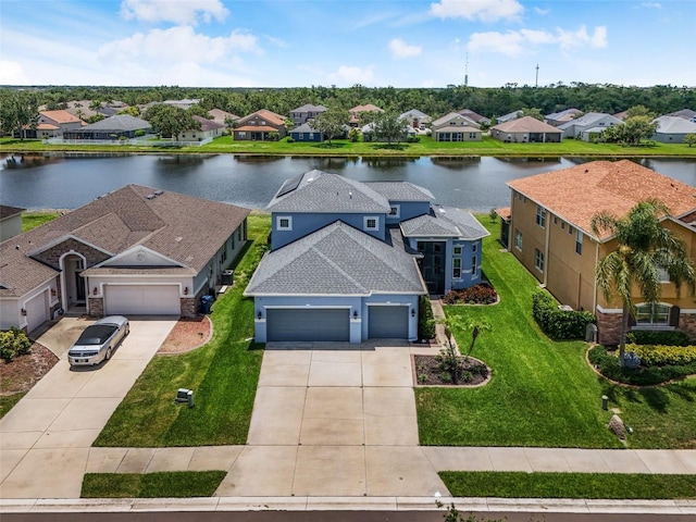 2347 123rd Pl E, Parrish, FL 34219 - aerial view of residential area featuring a nearby body of water