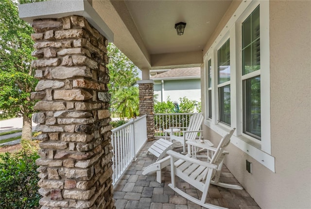 11434 Spring Gate Trl, Bradenton, FL 34211 - view of covered porch