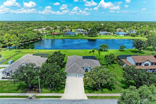 208 147th St NE, Bradenton, FL 34212 - aerial perspective of suburban area featuring a large body of water
