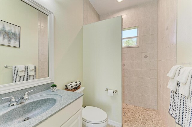 208 147th St NE, Bradenton, FL 34212 - full bathroom with a walk in shower and vanity