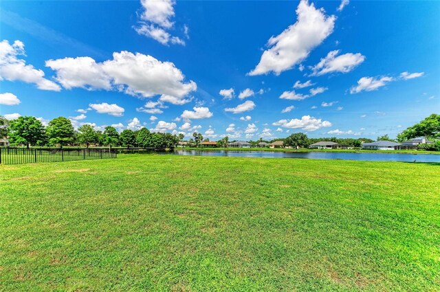 208 147th St NE, Bradenton, FL 34212 - view of yard featuring a water view