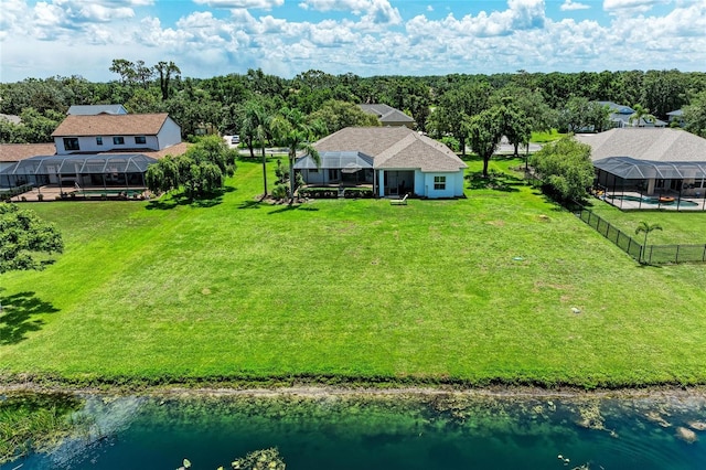 208 147th St NE, Bradenton, FL 34212 - view from above of property featuring a large body of water