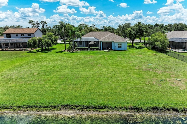208 147th St NE, Bradenton, FL 34212 - view of yard featuring view of wooded area