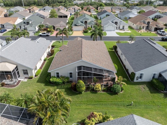 3760 Gloxinia Dr, North Fort Myers, FL 33917 - aerial perspective of suburban area