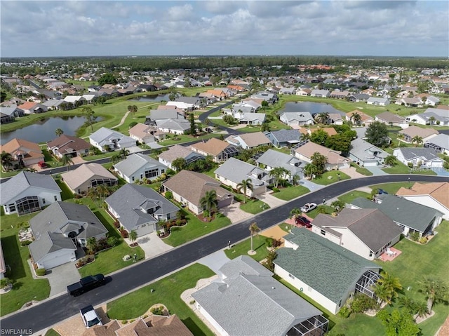 3760 Gloxinia Dr, North Fort Myers, FL 33917 - aerial view of property's location featuring a nearby body of water and nearby suburban area