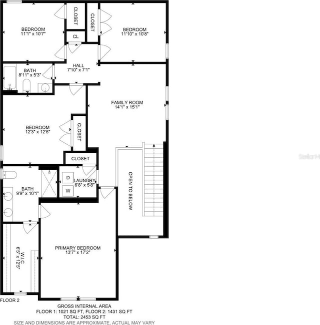 12832 Oak Hill Way, Parrish, FL 34219 - view of property floor plan