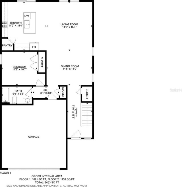 12832 Oak Hill Way, Parrish, FL 34219 - view of room layout