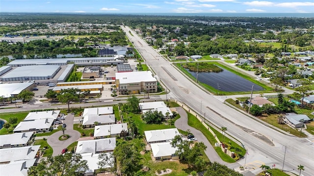 20 Idle Sands Dr, Venice, FL 34293 - aerial view of residential area with a highway and a nearby body of water