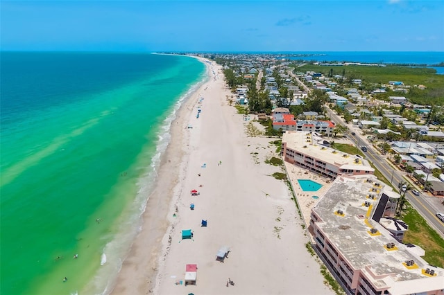 2513 Avenue B Ave B, Unit B, Bradenton Beach, FL 34217 - aerial view of unending shoreline