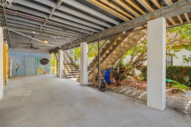 2513 Avenue B Ave B, Unit B, Bradenton Beach, FL 34217 - view of patio featuring stairway