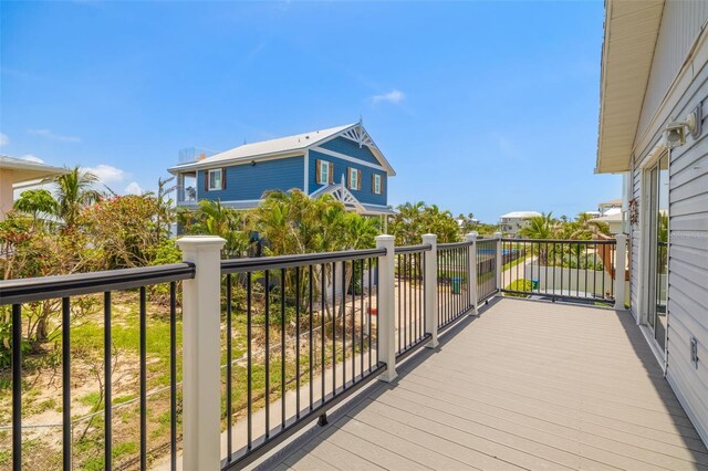 2513 Avenue B Ave B, Unit B, Bradenton Beach, FL 34217 - view of balcony