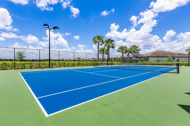 6507 Clairborne Ln, Bradenton, FL 34211 - view of tennis court featuring community basketball court