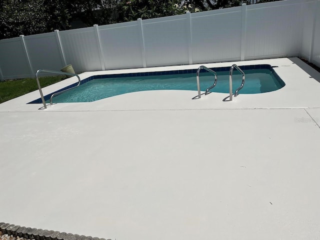6004/6014 Deming Ave, North Port, FL 34287 - view of pool featuring a fenced backyard and a patio area