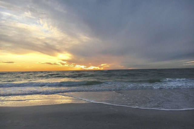 5600 Beach Way Dr Unit 315, Sarasota, FL 34242 - water view with nearby beach