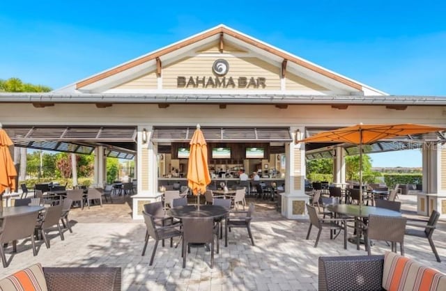 4540 Terrazza Ct, Bradenton, FL 34211 - view of patio with outdoor dining area