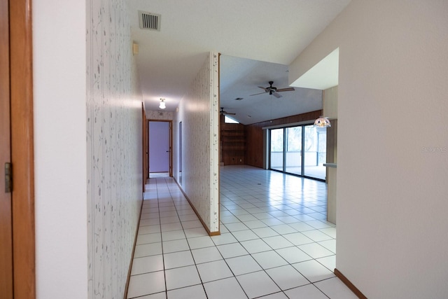 3804 65th St E, Bradenton, FL 34208 - hallway with light tile patterned floors