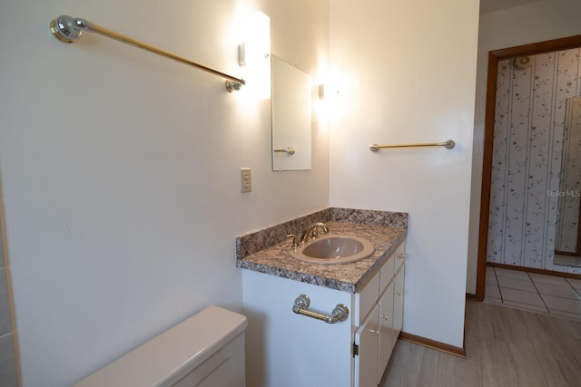 3804 65th St E, Bradenton, FL 34208 - bathroom featuring vanity and toilet