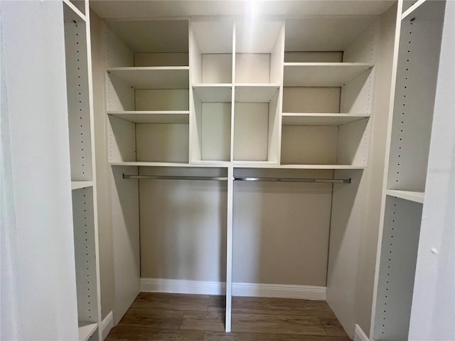 2636 Hidden Lake Dr N Unit G, Sarasota, FL 34237 - spacious closet with wood finished floors
