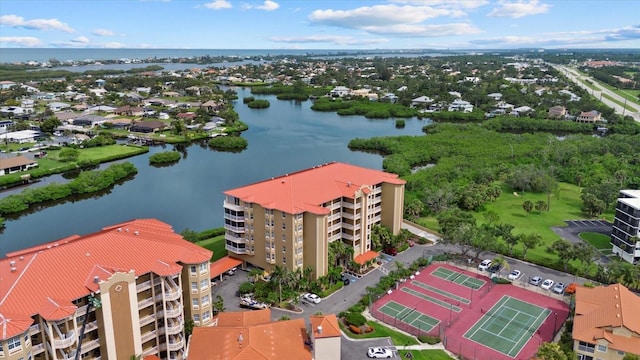 5100 Jessie Harbor Dr Unit 701, Osprey, FL 34229 - drone / aerial view of a nearby body of water