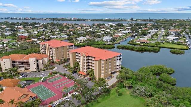 5100 Jessie Harbor Dr Unit 701, Osprey, FL 34229 - bird's eye view of a nearby body of water