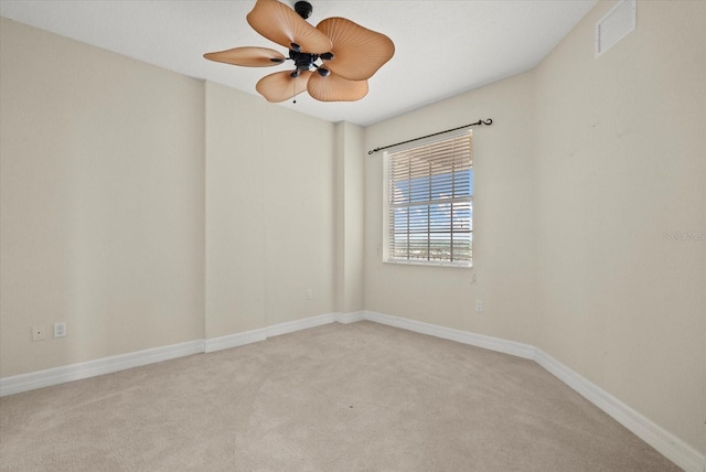5100 Jessie Harbor Dr Unit 701, Osprey, FL 34229 - unfurnished room with light colored carpet and ceiling fan