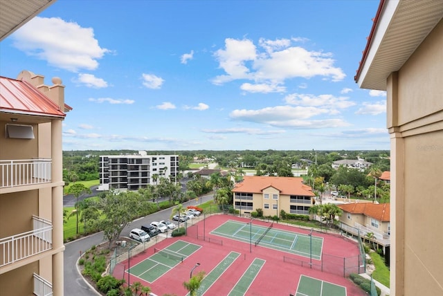 5100 Jessie Harbor Dr Unit 701, Osprey, FL 34229 - view of tennis court