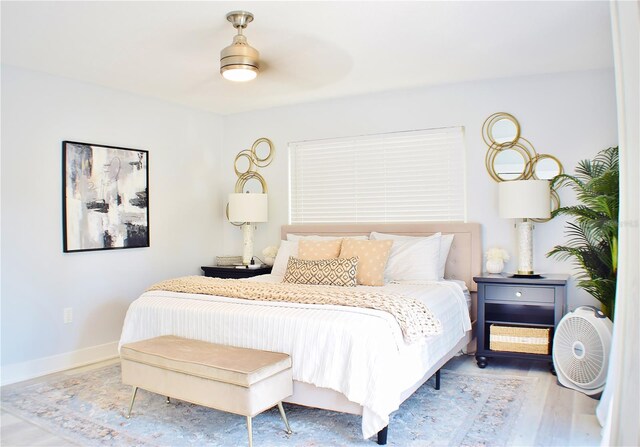 1112 Montezuma Dr, Bradenton, FL 34209 - bedroom with wood finished floors and baseboards