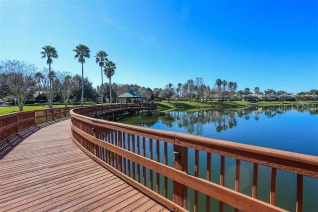 8102 Waterview Blvd, Lakewood Ranch, FL 34202 - dock with a water view