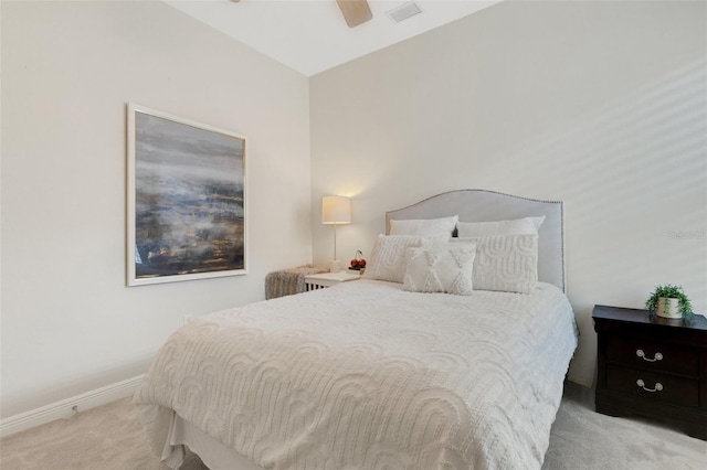 8102 Waterview Blvd, Lakewood Ranch, FL 34202 - carpeted bedroom with baseboards and ceiling fan
